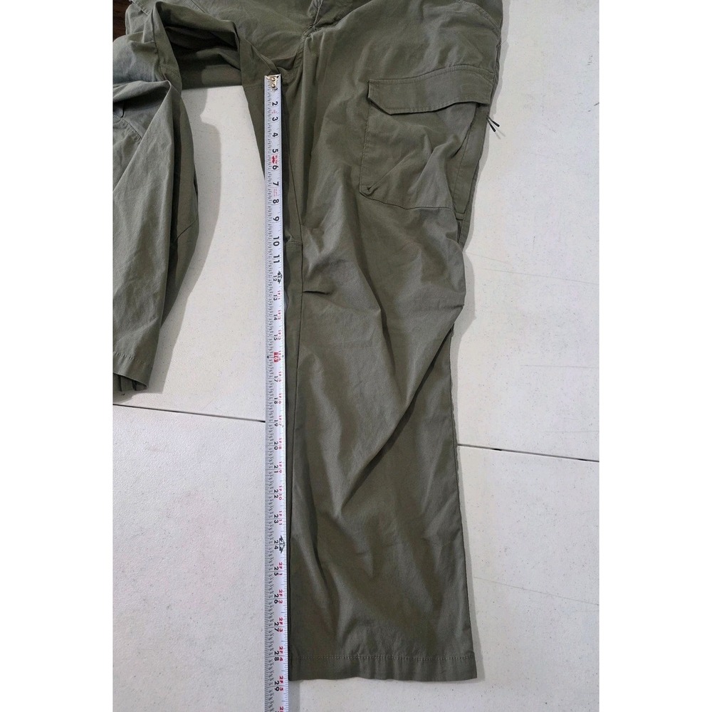 5.11 Tactical Meridian Cargo Pants Mens 38x30 (38x29) Ranger Green Straight Fit - Picture 10 of 16